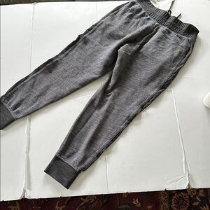 Lululemon Joggers Grey Drawstring Zipper Pockets 8